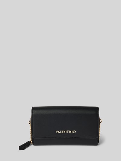 VALENTINO BAGS Clutch met labelapplicatie, model 'ZERO' Zwart - 1