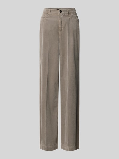 Marc Cain Wide Fit Cordhose mit Lyocell-Anteil Hellgrau 2