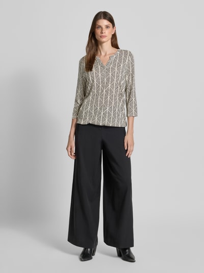 Soyaconcept Blusenshirt mit Tunika-Ausschnitt Modell 'FELICITY' Black 1