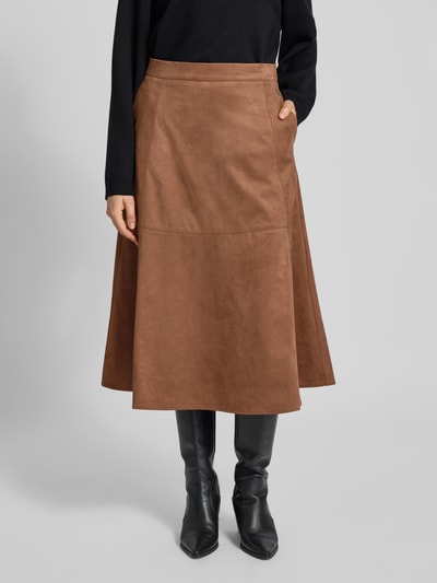 Fynch-Hatton Midirok in leerlook Middenbruin gemêleerd - 4