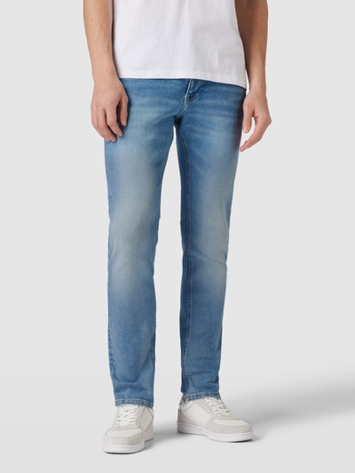 Tommy Jeans Jeansy o kroju slim fit z 5 kieszeniami model ‘SCANTON’ Jeansowy niebieski 4