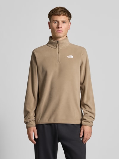 The North Face Bluza z wyhaftowanym logo Beżowy 4