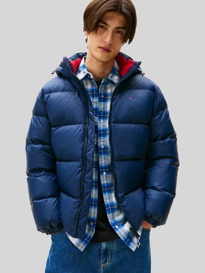 Tommy Jeans Relaxed Fit Daunenjacke mit Kapuze Dunkelblau 4