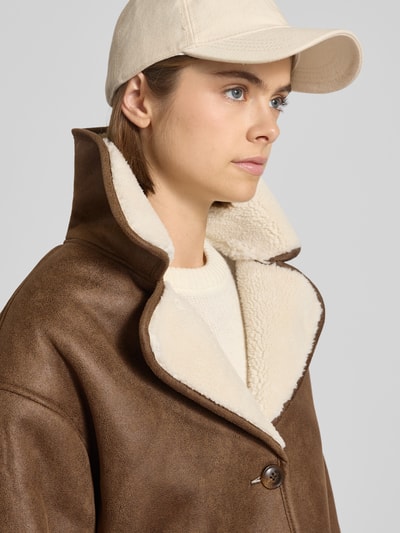 Review Jack in leerlook met voering van teddybont Middenbruin - 3