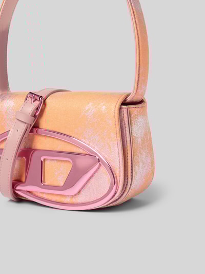 Diesel Shoulder Bag mit Label-Applikation Apricot 3