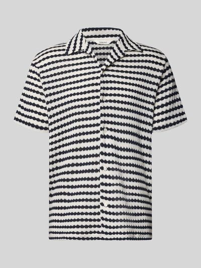 Selected Homme Relaxed Fit Poloshirt aus Baumwoll-Mix Modell 'DYLAN' Blau 2