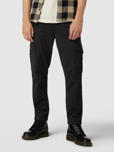 Only & Sons Tapered Fit Cargohose mit Cargotaschen Black 4