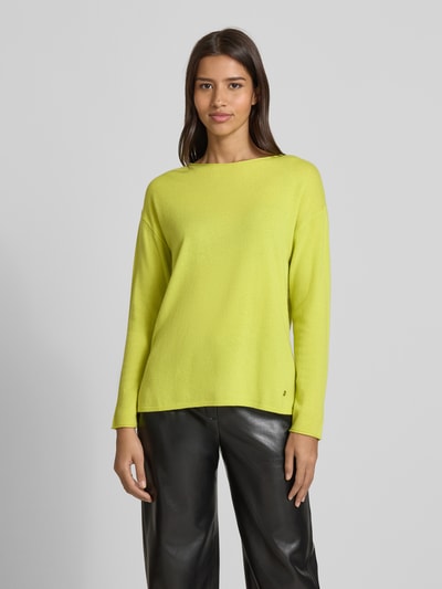 Brax Wollpullover mit Kaschmir-Anteil Modell 'STYLE.LIZ' Neon Gruen 4
