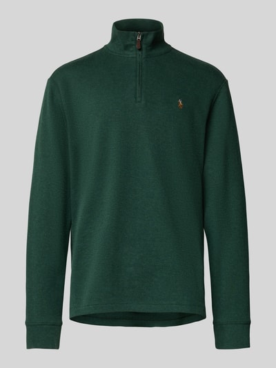 Polo Ralph Lauren Gebreide pullover met opstaande kraag Flessengroen gemêleerd - 2