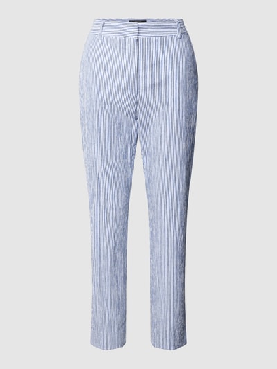 Weekend Max Mara Regular Fit Stoffhose mit verkürztem Schnitt Modell 'STARLET' Hellblau 2