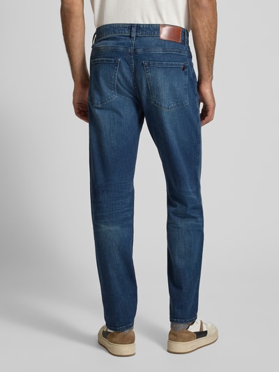 BOSS Orange Slim Fit Jeans aus Baumwoll-Mix Modell 'REMAINE' Jeansblau 5