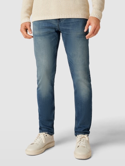 BOSS Orange Slim fit jeans in 5-pocketmodel, model 'Delaware' Blauw - 4