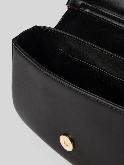 Seidenfelt Handtasche mit Perlen Modell 'TYDAL' Black 5