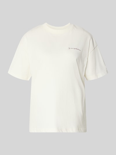 Marc O'Polo DENIM t-shirt o kroju regular fit z czystej bawełny Złamany biały 2