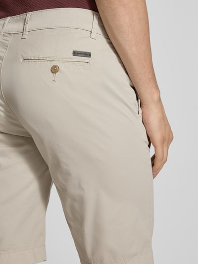 Pierre Cardin Regular Fit Shorts mit Gesäßtaschen Modell 'Strasbourg' Beige 3