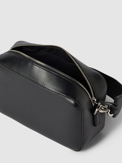 Marc O'Polo Handtasche mit Label-Schriftzug Modell 'VILLAR' Black 4