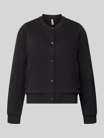 Soyaconcept Regular Fit Sweatjacke mit Viskose-Anteil Modell 'SC-DANIELA 11' Black 1