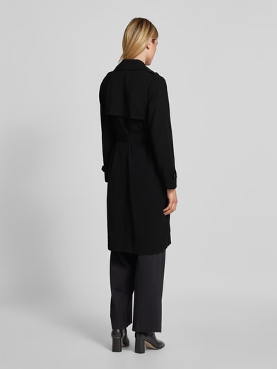 MICHAEL Michael Kors Trenchcoat mit Bindegürtel Modell 'DRAPEY' Black 5