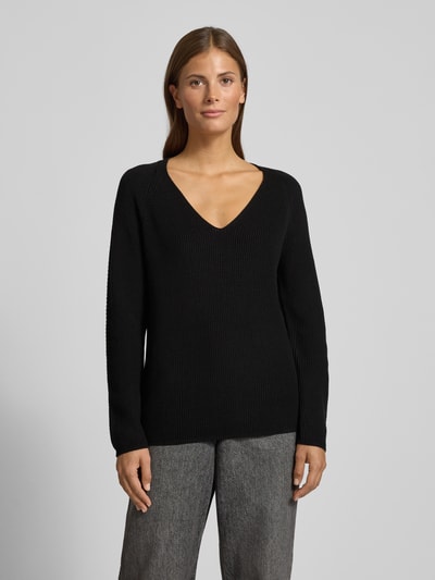 s.Oliver RED LABEL Regular fit gebreide pullover van katoenmix  - 4