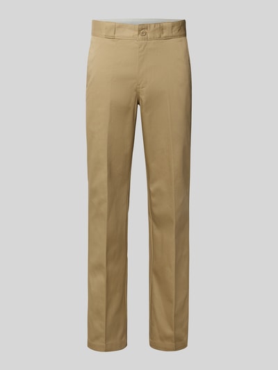 Dickies Straight Fit Stoffhose mit Gesäßtaschen Beige 2
