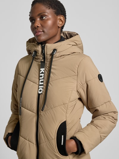 khujo Steppmantel mit Kapuze Modell 'ARIBAY' Beige 3