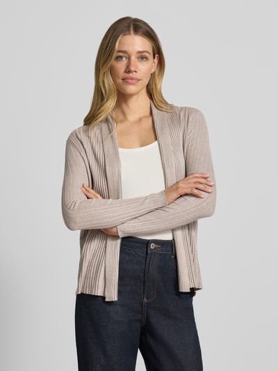 Tom Tailor Regular Fit Cardigan aus Viskose-Mix Taupe 4