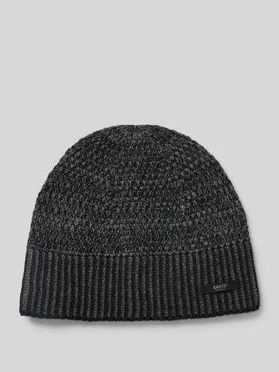 Barts Beanie mit Label-Detail Modell 'NOAR' Black 1