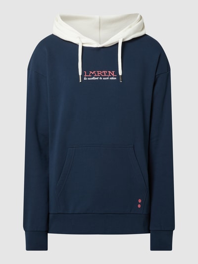 La Martina Hoodie met logodetails Marineblauw - 2