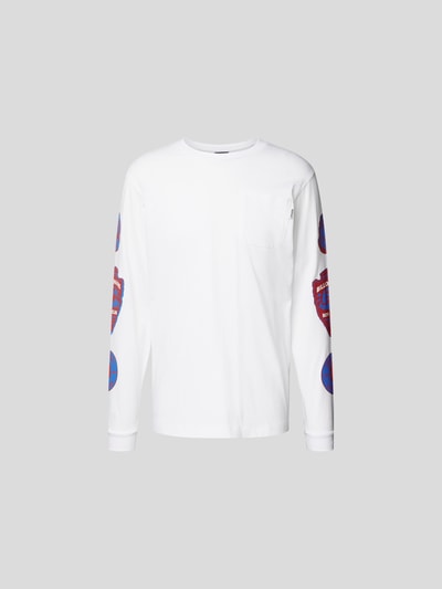 Billionaire Boys Club Longsleeve mit Brusttasche Weiss 2