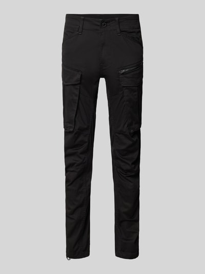 G-Star Raw Regular Tapered Fit Cargohose mit Reißverschlusstasche Black 2