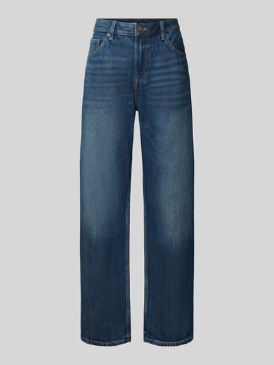 MANGO Straight Fit Jeans im 5-Pocket-Design Modell 'MIAMI' Jeansblau 2