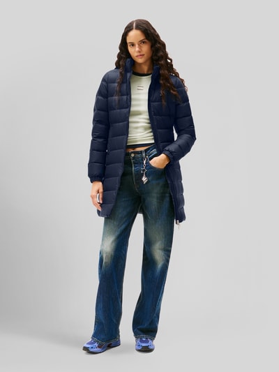 Tommy Jeans Płaszcz puchowy z odpinanym kapturem Granatowy 4