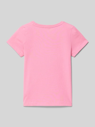 Tom Tailor T-Shirt mit Paillettenbesatz Pink 3