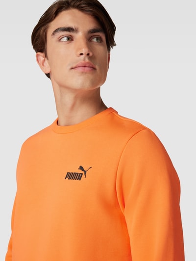 PUMA PERFORMANCE Sweatshirt mit Label-Print Orange 3