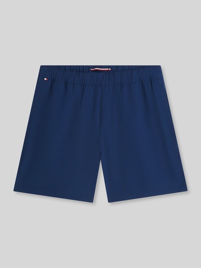 Tommy Hilfiger Regular Fit Shorts aus seesucker Modell 'DOVER' Dunkelblau 2