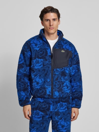 Lacoste Sweatjacke mit Stehkragen Royal 4