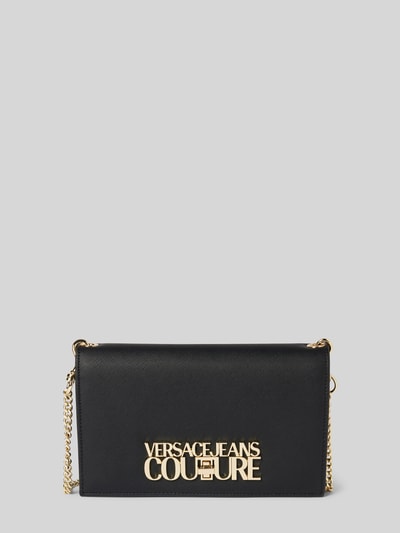 Versace Jeans Couture Handtasche mit Label-Applikation Black 1