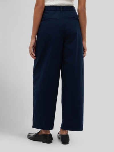Tommy Hilfiger Wide leg kort chino van puur katoen Marineblauw - 5