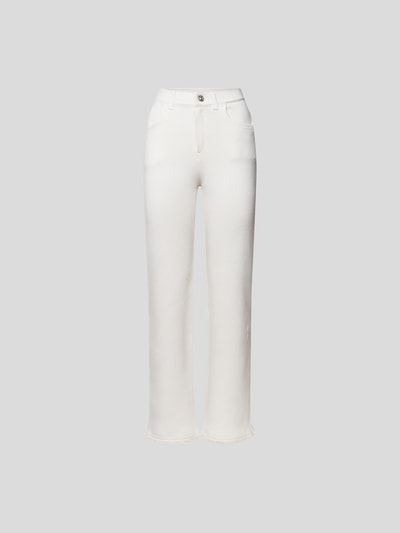 Barrie Hose im Distressed-Look Offwhite 2