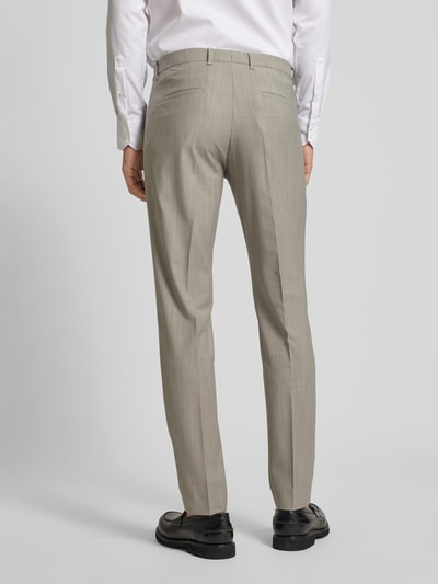 Drykorn Pantalon met persplooien, model 'PIET' Beige - 5