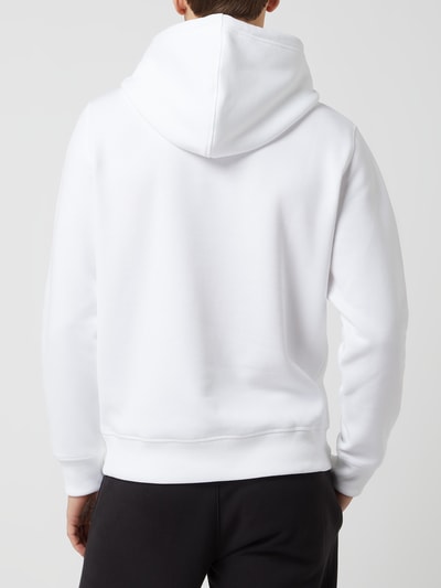 Calvin Klein Jeans Hoodie mit Logo Weiss 5