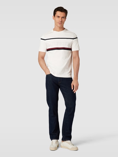 Tommy Hilfiger T-Shirt mit Label-Details Offwhite 1