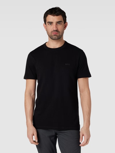 BOSS Orange T-Shirt aus reiner Baumwolle Black 4