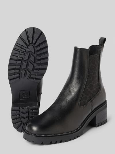 Tamaris Chelseas aus echtem Rindsleder Black 4