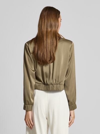 V by Vera Mont Cocktailjacke mit Stehkragen und elastischem Bund Gruen 5