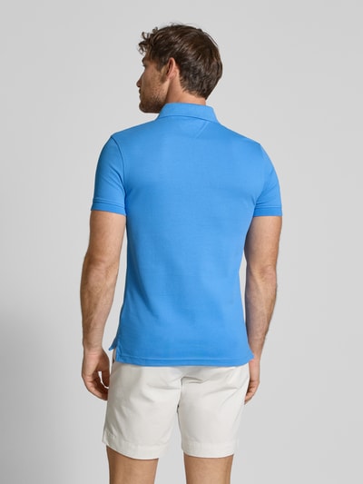 Tommy Hilfiger Slim Fit Poloshirt aus Baumwoll-Elasthan-Mix Aqua 5