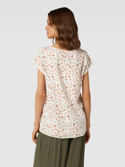 Esprit T-shirt met gebloemd motief Offwhite - 5