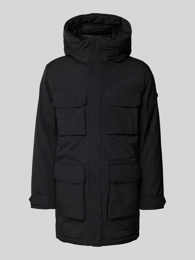 Didriksons Parka z kieszeniami z patką model ‘AIDEN’ Czarny 2