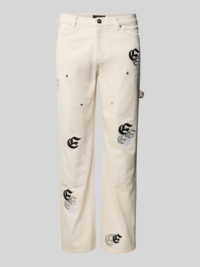 EIGHTYFIVE Jeans mit 5-Pocket-Design Offwhite 2