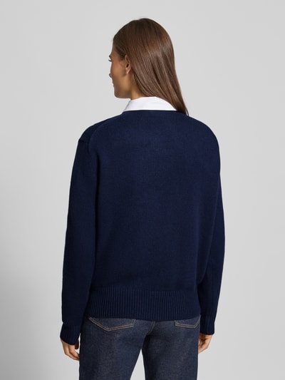 Polo Ralph Lauren Gebreide pullover van een mix van wol en kasjmier Marineblauw - 5